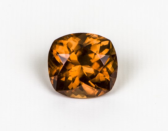 Zircon - fine natural gemstone